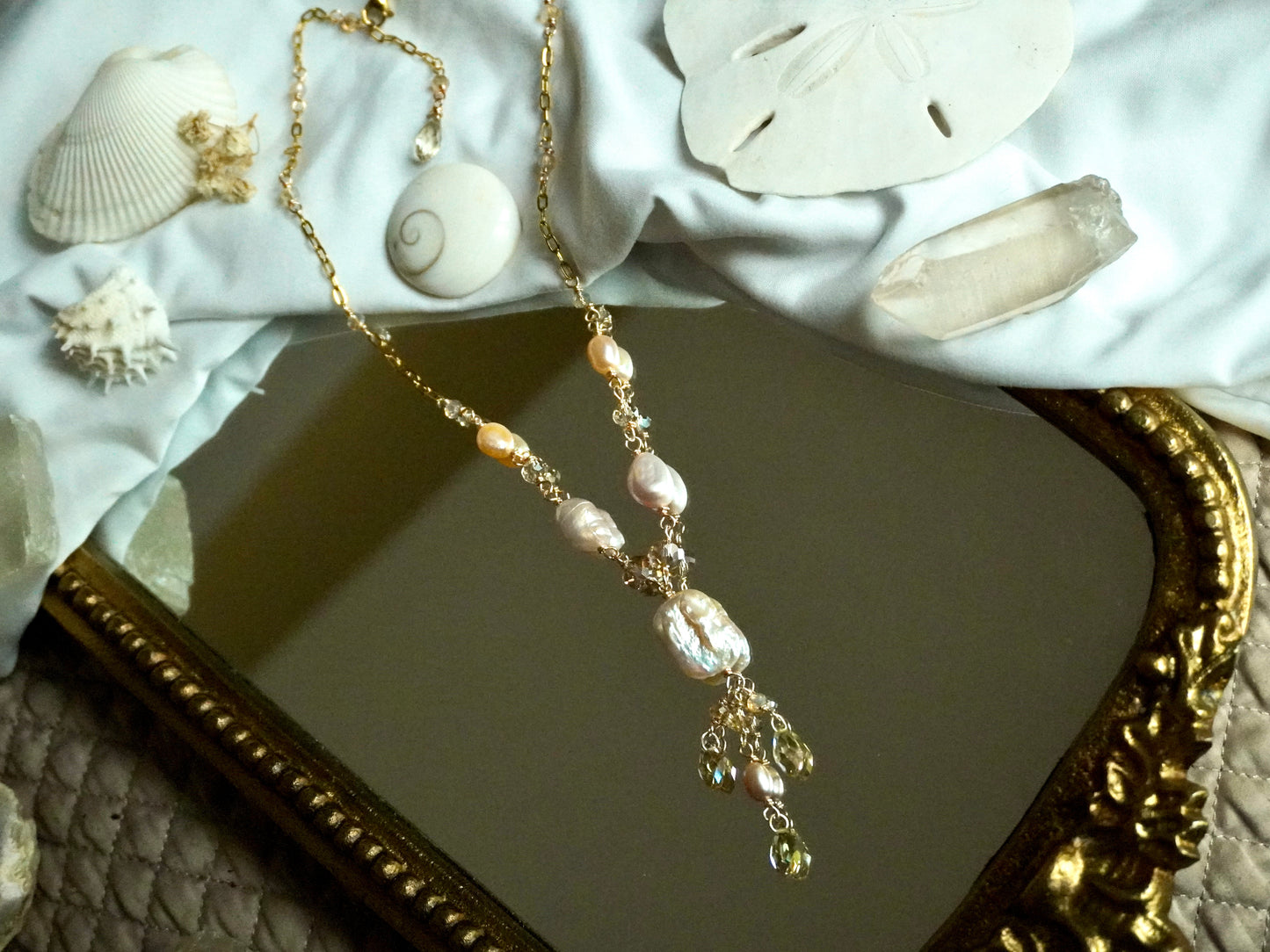 Eurydice’s Love Pearl Necklace