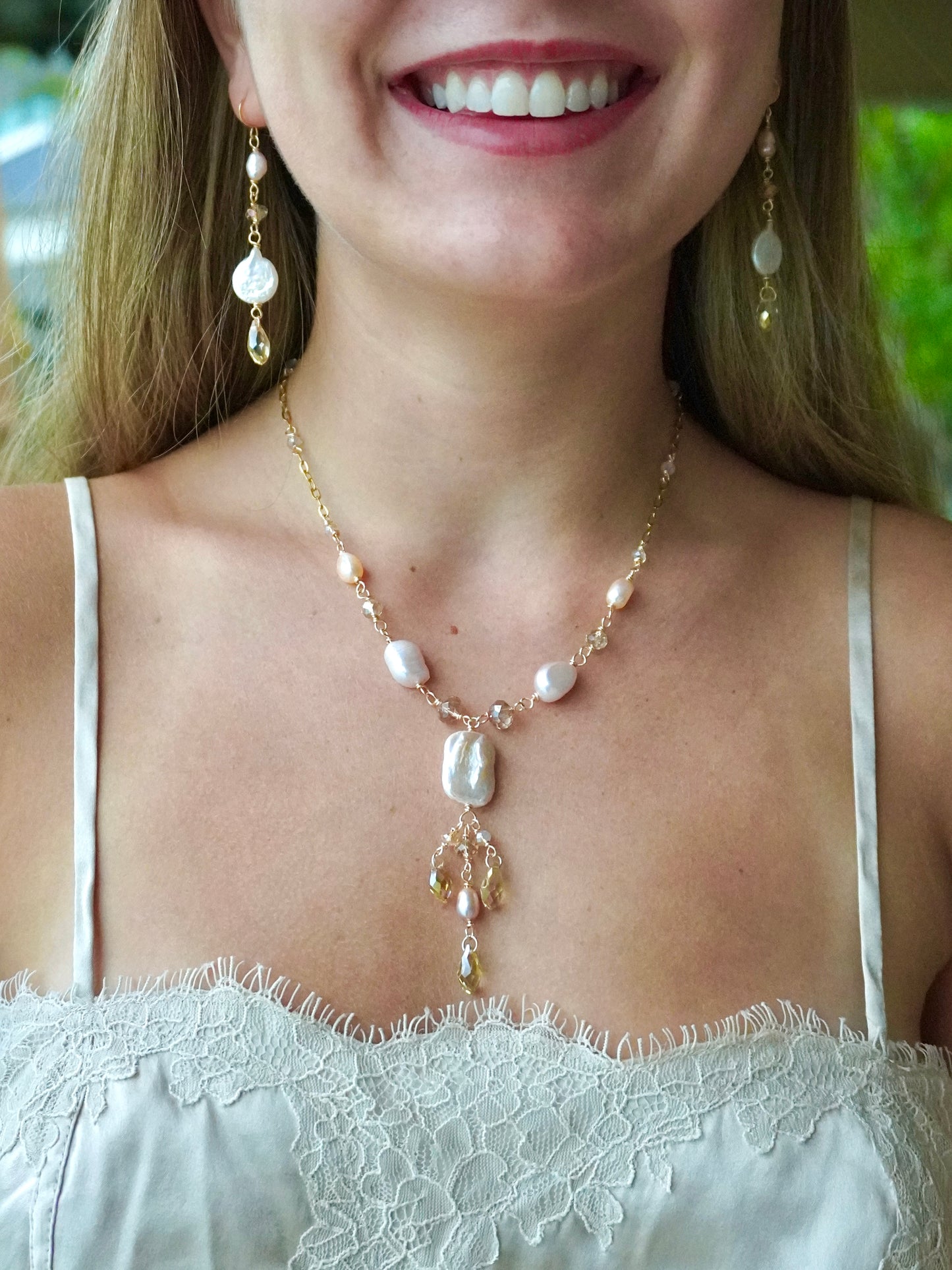 Eurydice’s Love Pearl Necklace