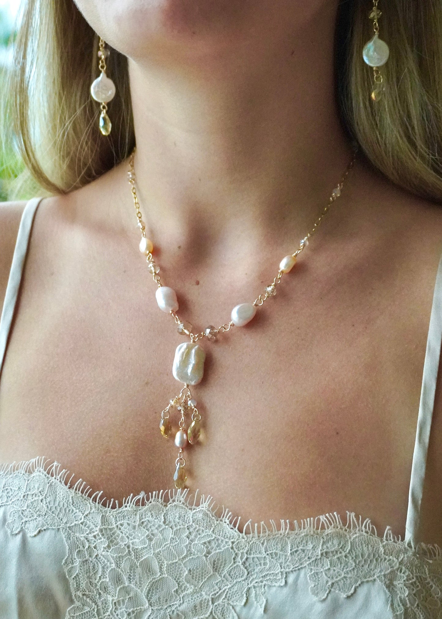 Eurydice’s Love Pearl Necklace