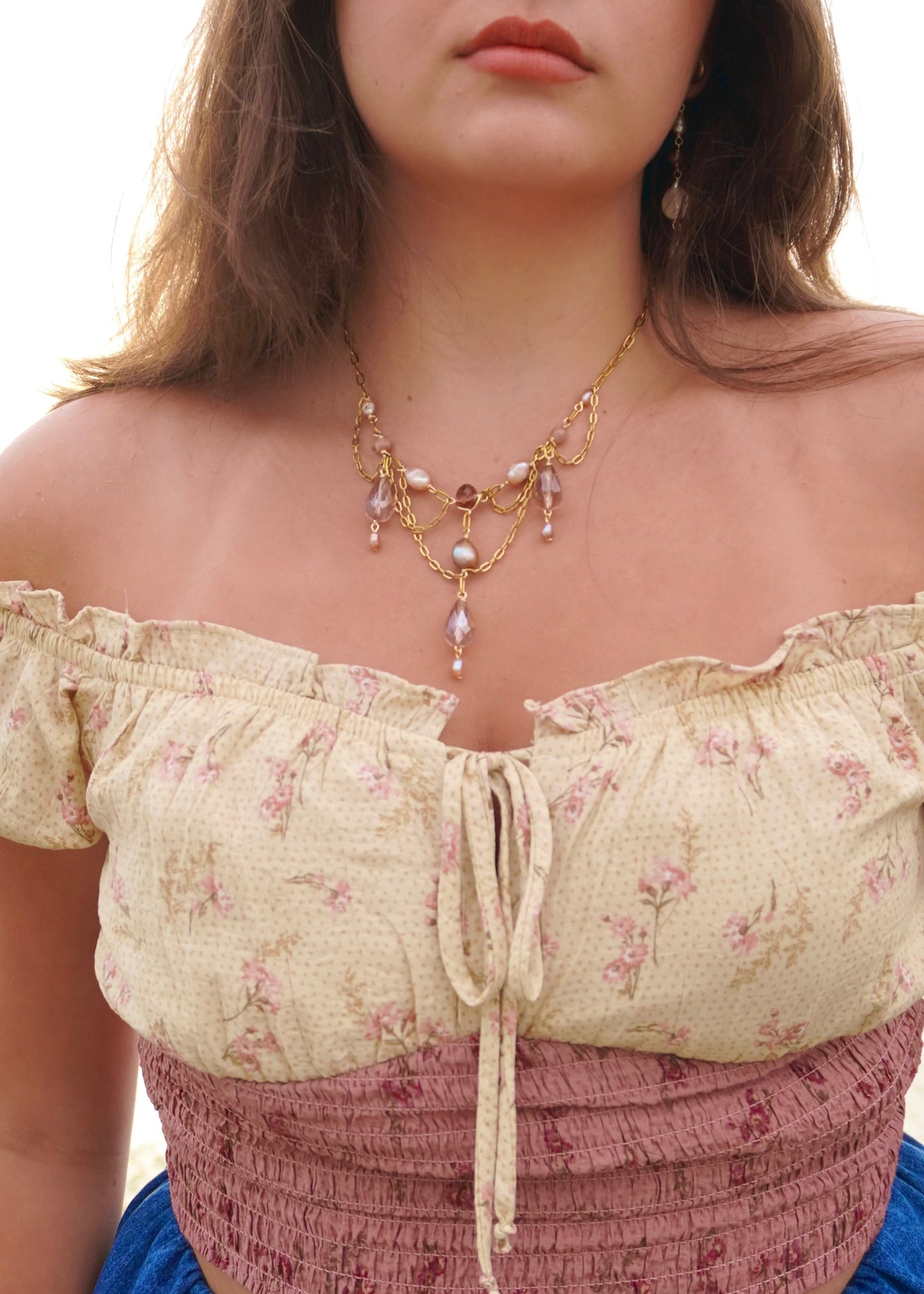 Persephone’s Perseverance Necklace 14k Gold Filled