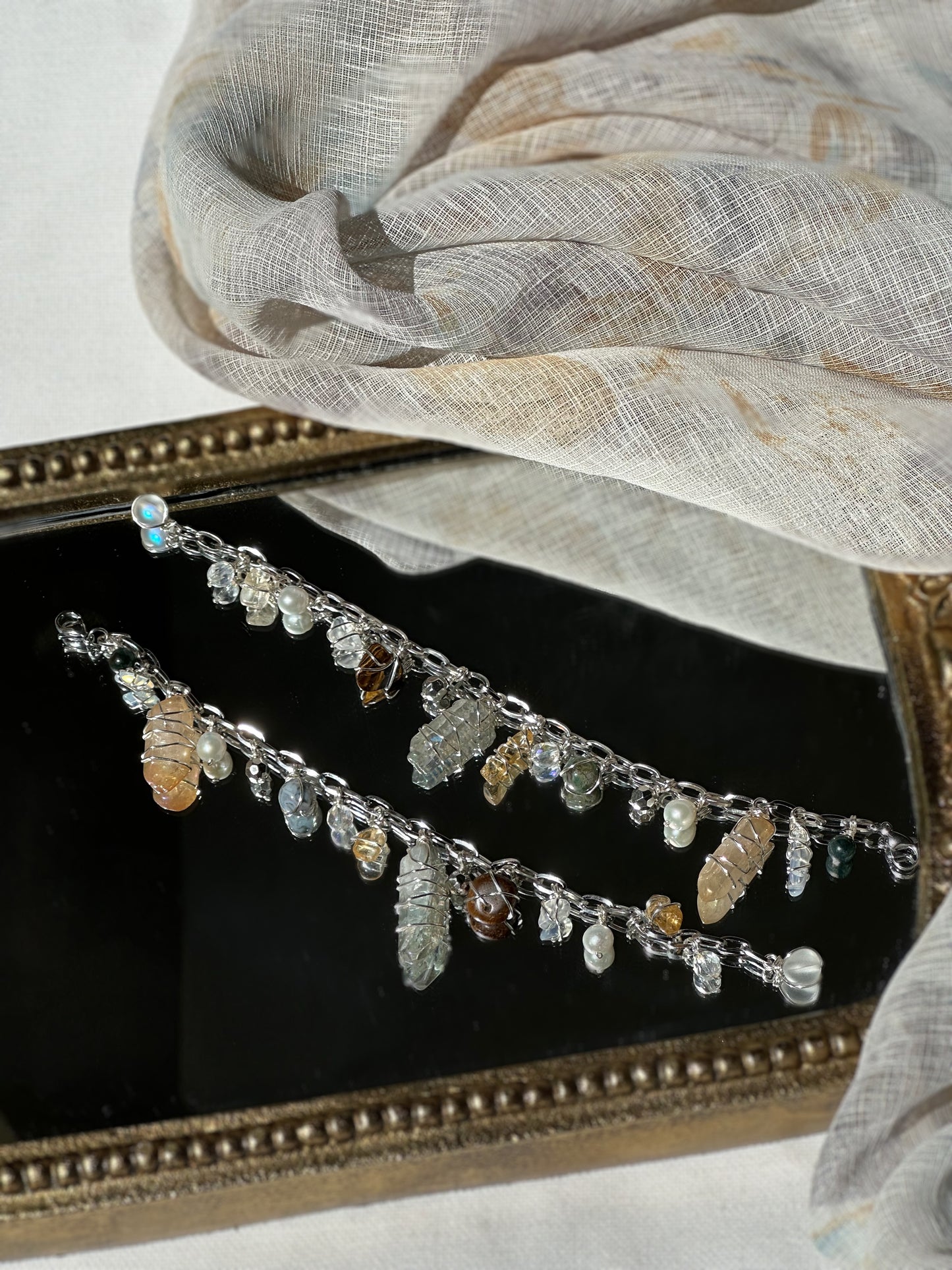 Unique Holistic Charm Bracelet
