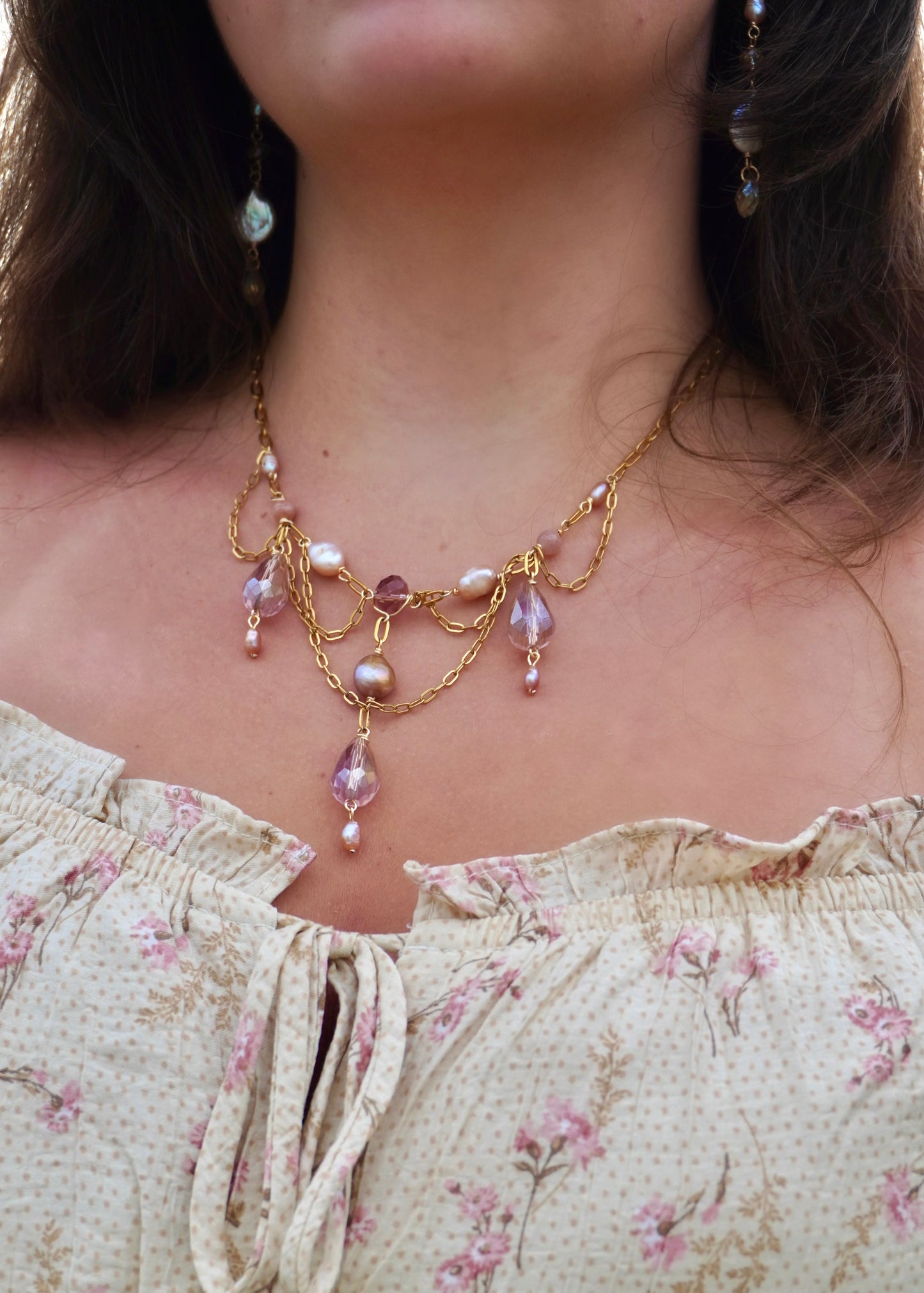 Persephone’s Perseverance Necklace 14k Gold Filled