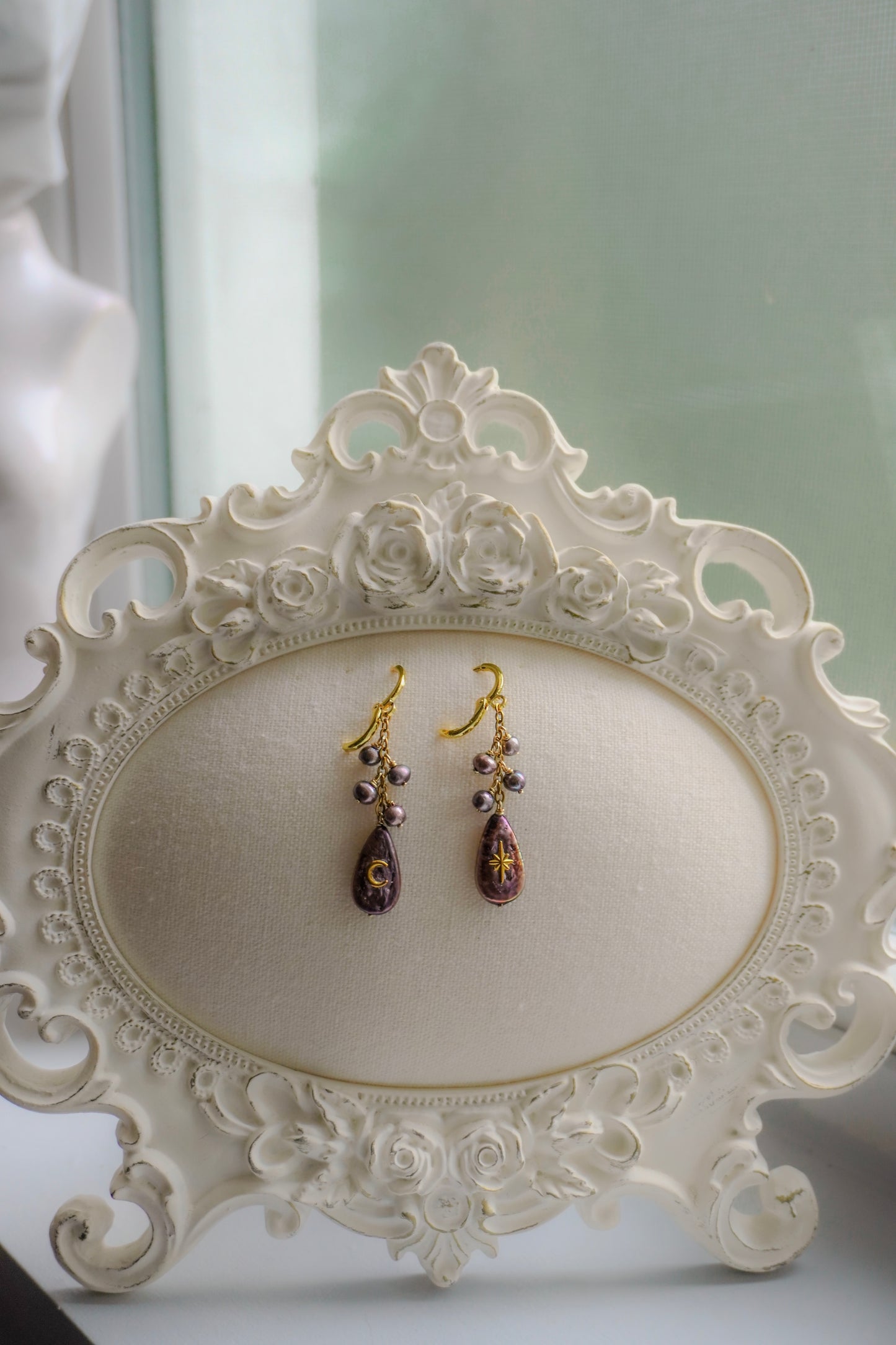 Morning Star Pearl Earrings