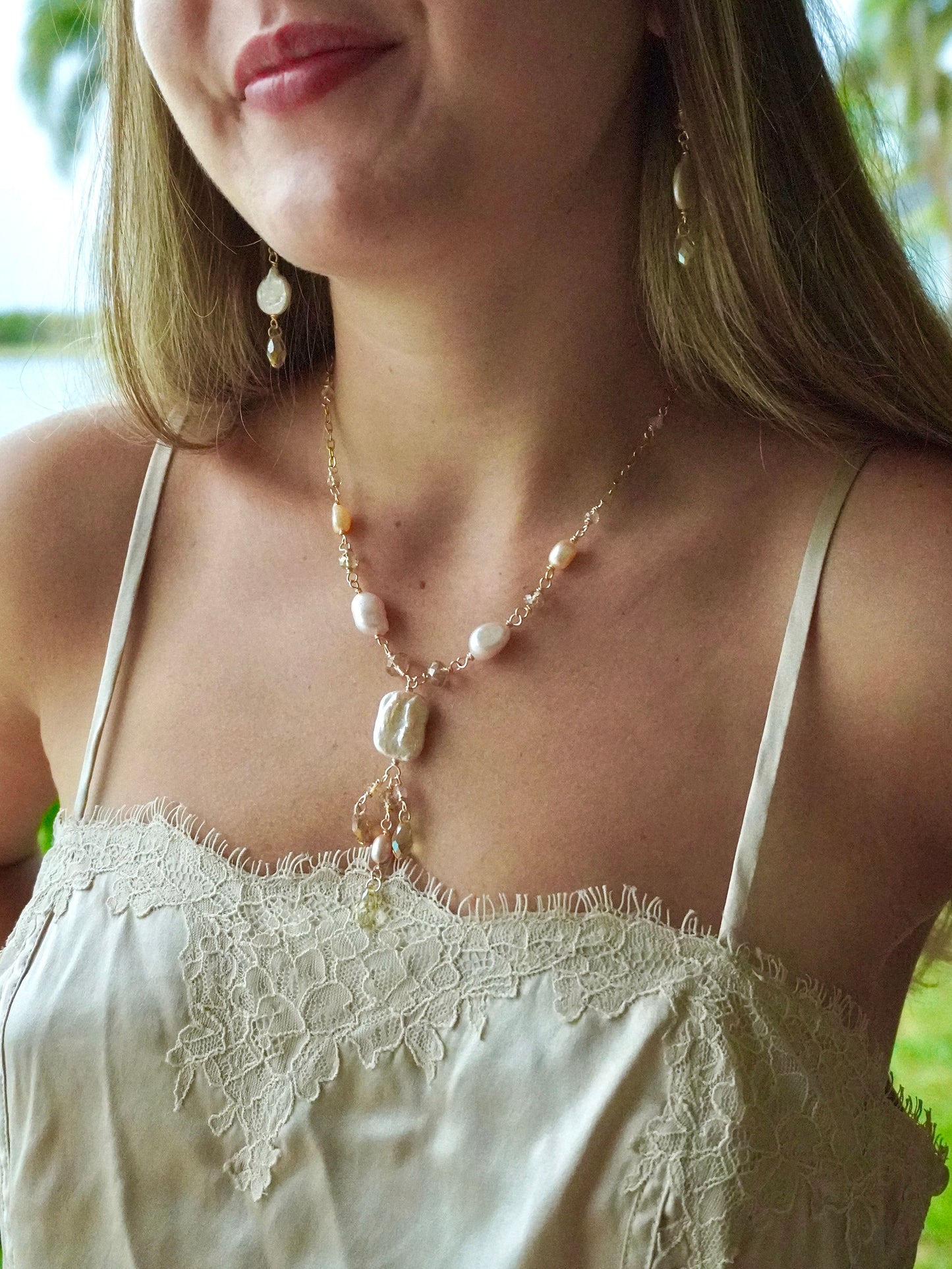 Eurydice’s Love Pearl Necklace
