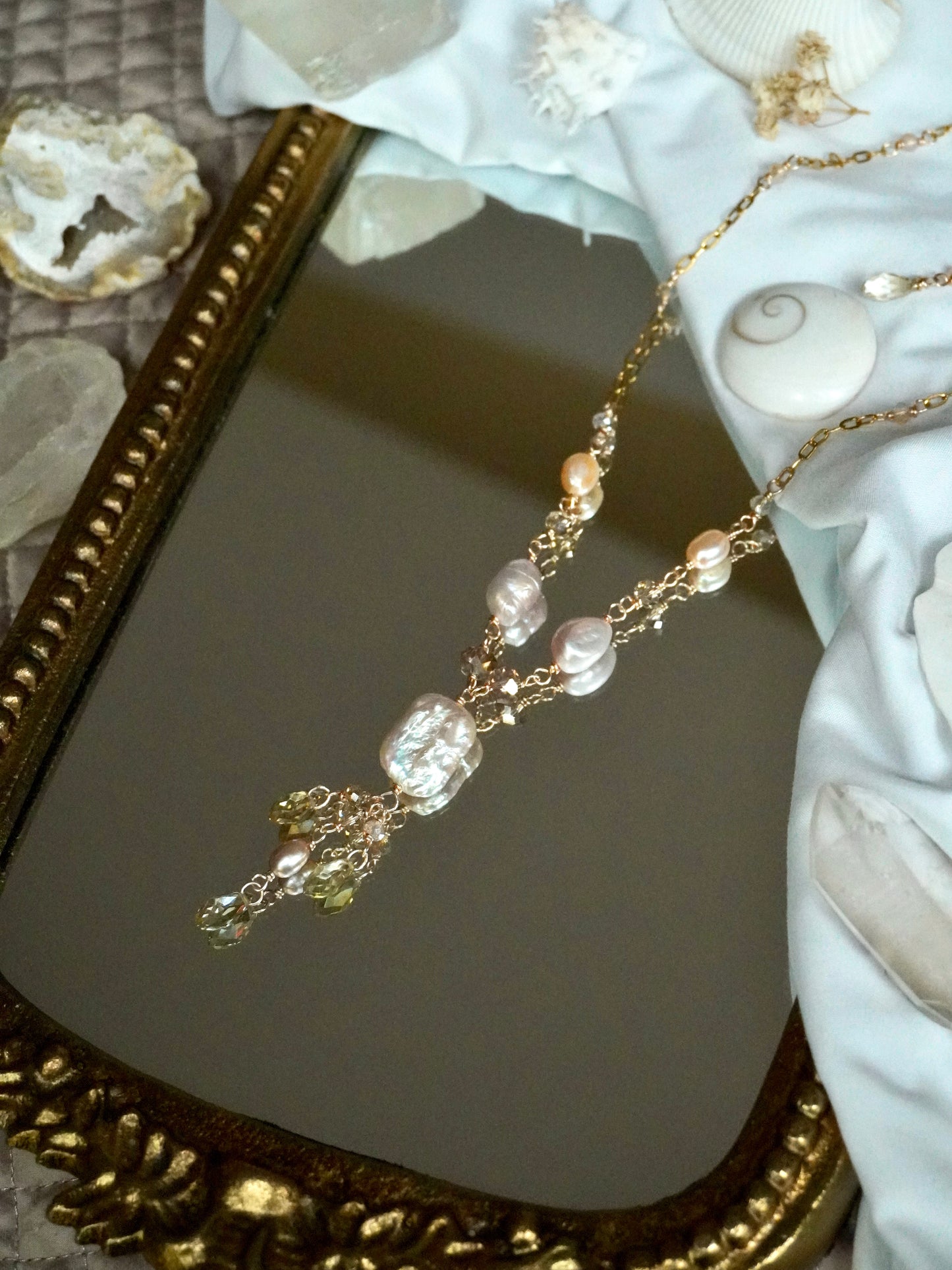 Eurydice’s Love Pearl Necklace