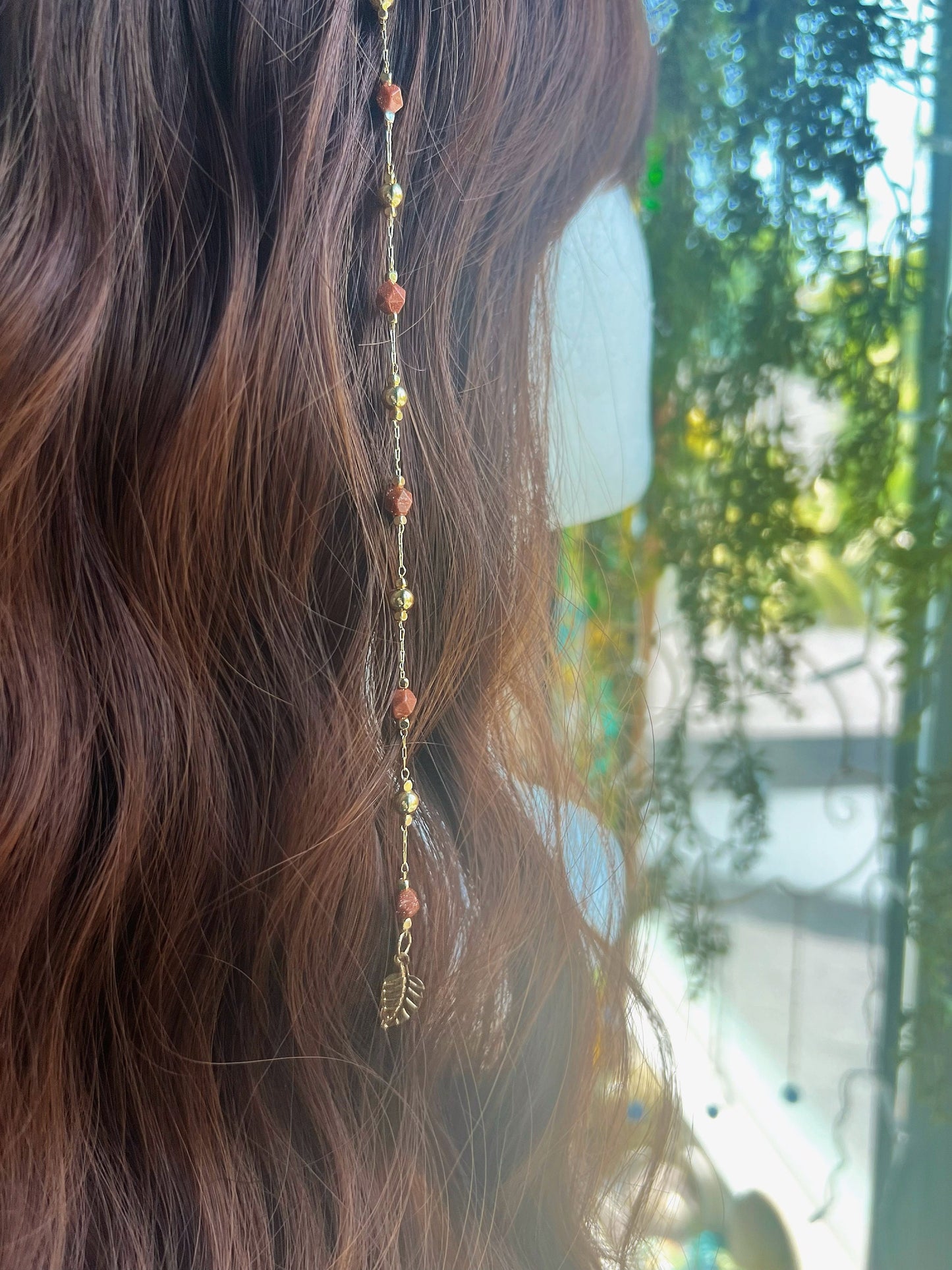 Spring Fairy Hippie Hair Beads | Create Your Own Crystal Hair Jewelry | Hippie Hair Accessories | Crystal Hair Charms | Custom Hair Chain