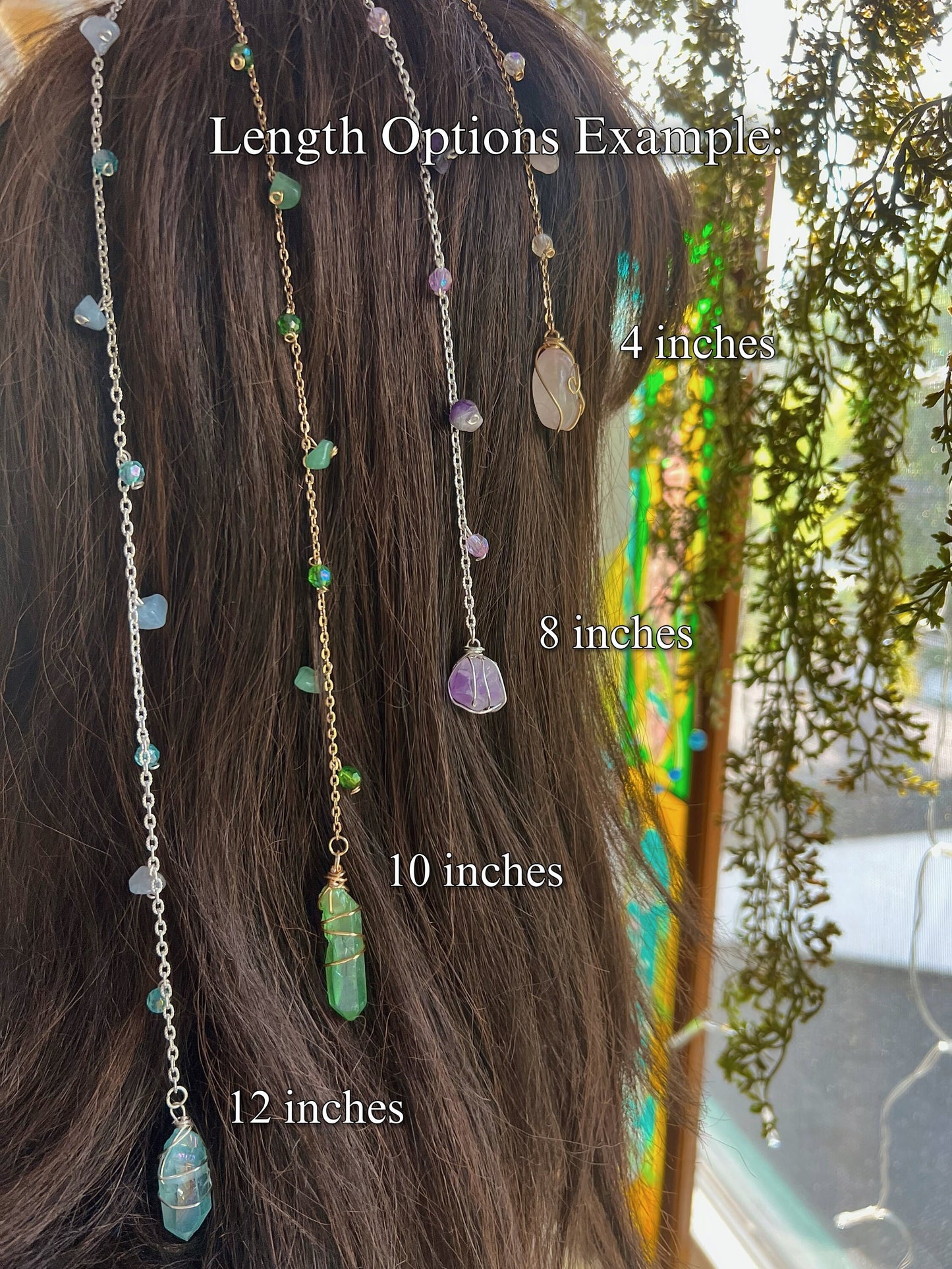 Non-Tarnishing 14K Gold Aura Hippie Hair Bead | Dainty Unique Hair Accessory | Gift for Her | Clip in Hair Beads | Minimalist Jewlery