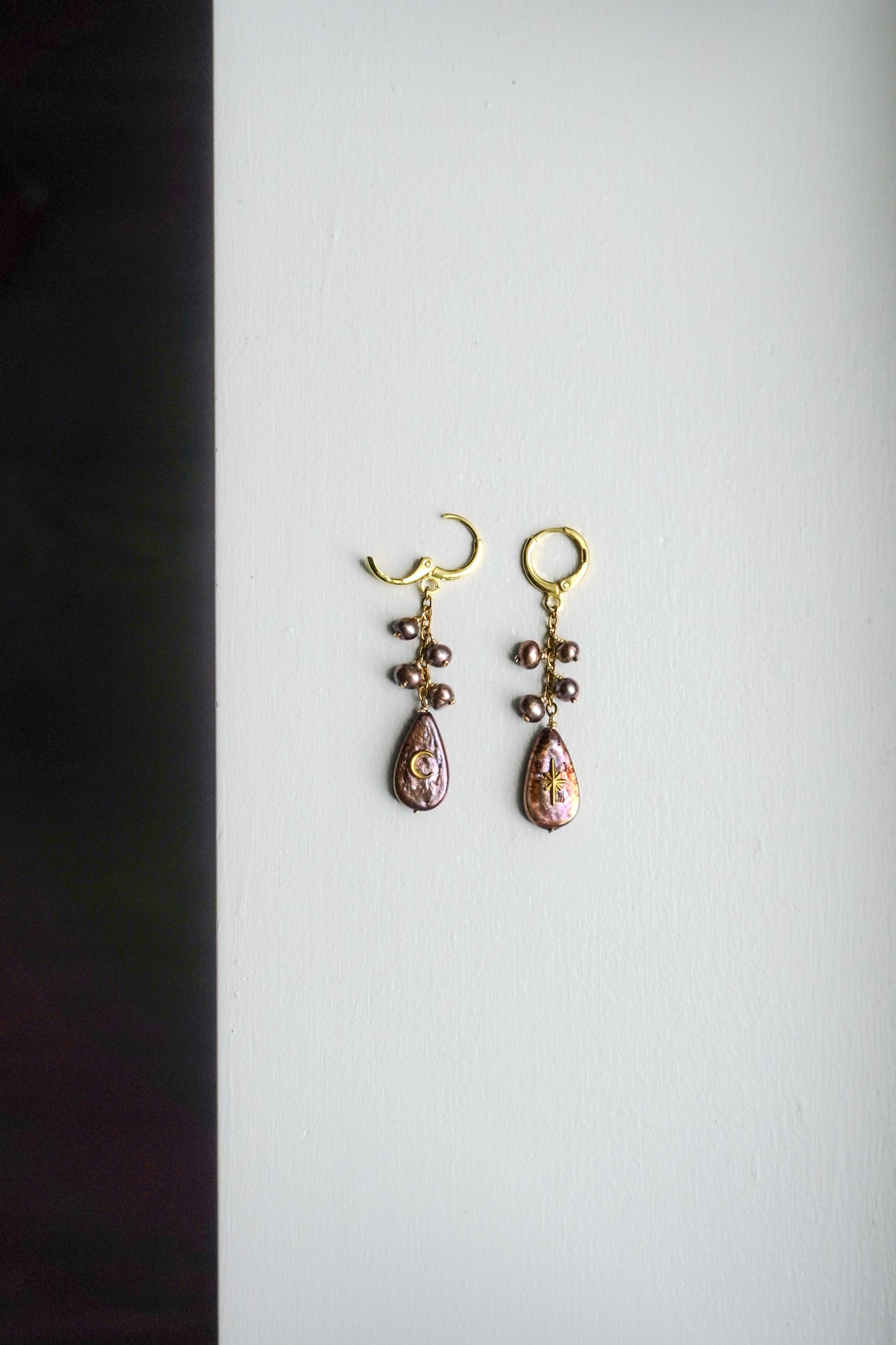 Morning Star Pearl Earrings