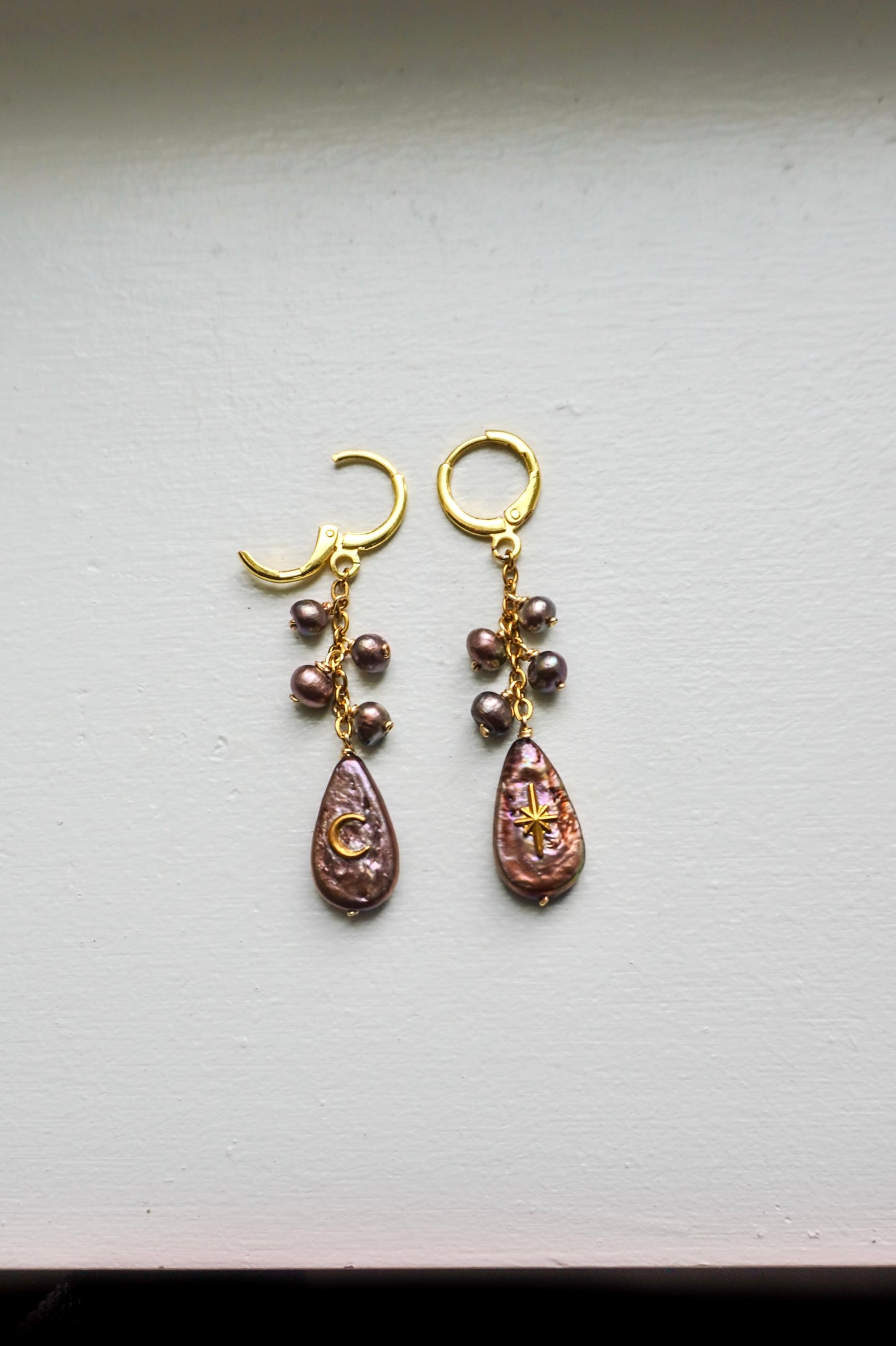 Morning Star Pearl Earrings