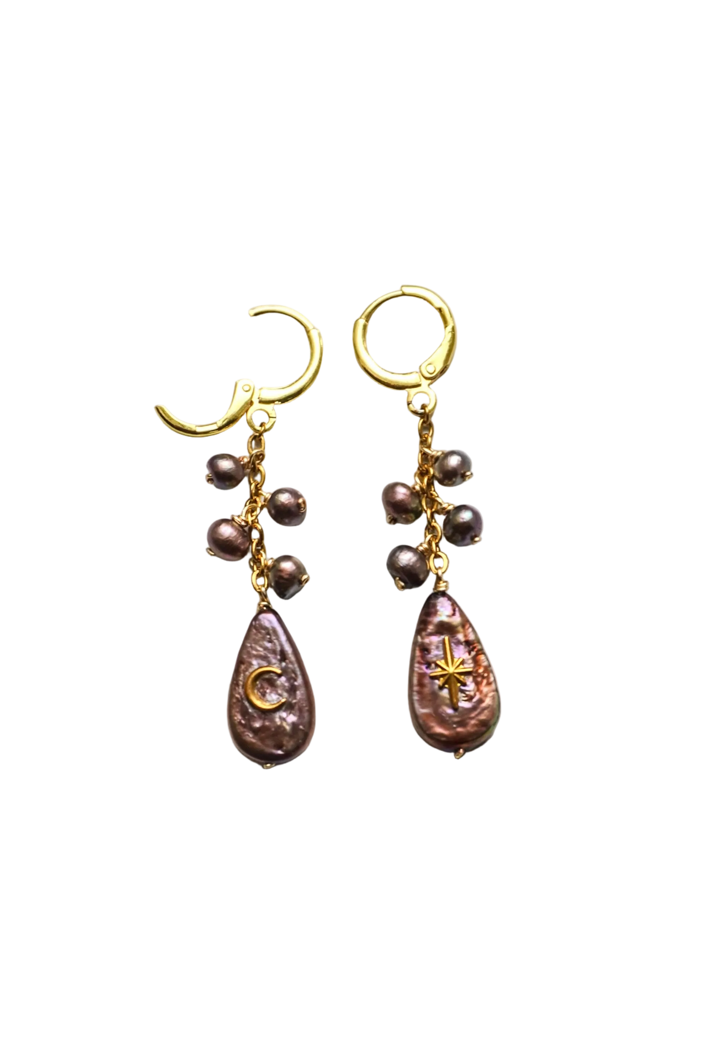 Morning Star Pearl Earrings