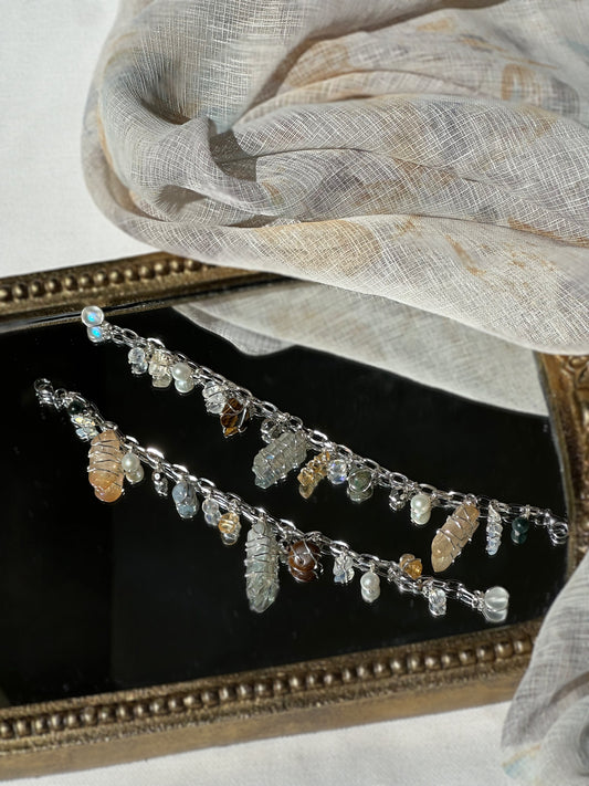 Holistic Crystal Charm Bracelet