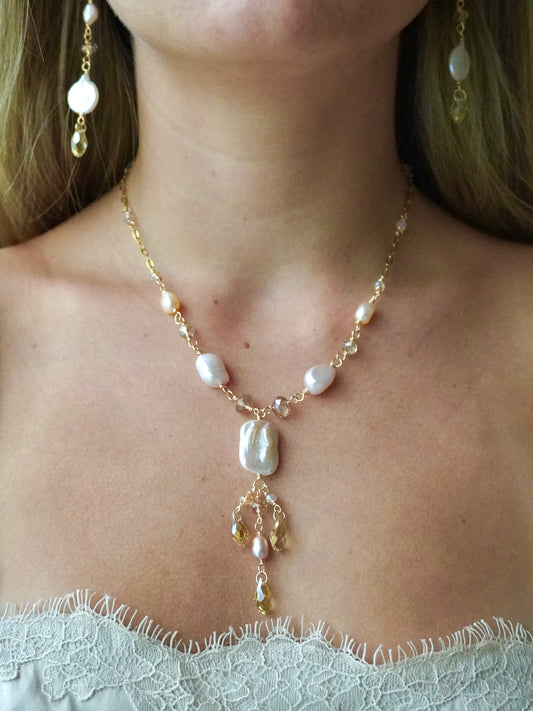 Eurydice’s Love Pearl Necklace