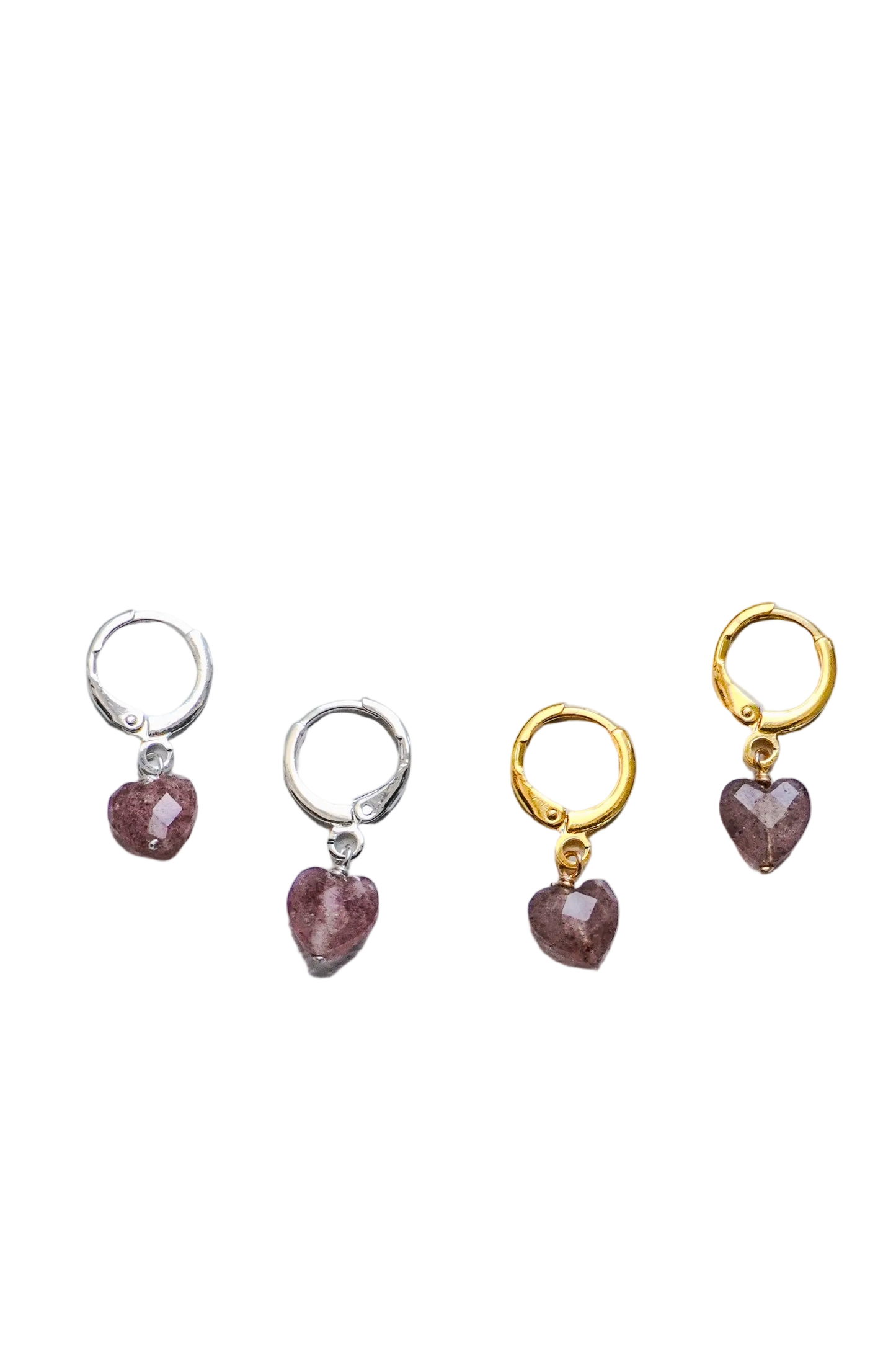 Little Heart Tourmaline Earrings