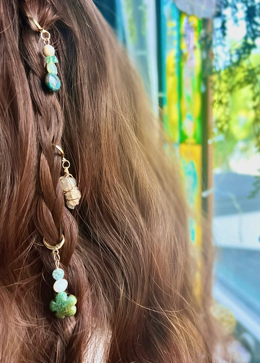 Mushroom Hair Charms